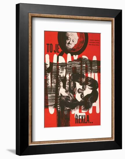 Murder She Said-To Je Rekla--Framed Art Print