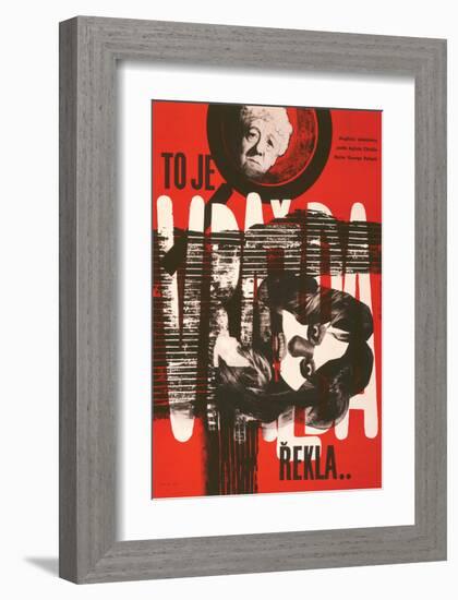 Murder She Said-To Je Rekla-null-Framed Art Print