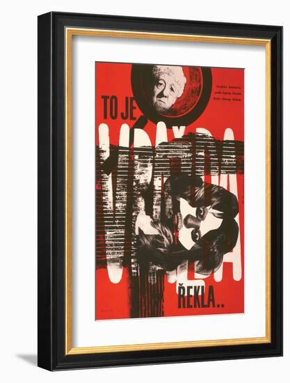 Murder She Said-To Je Rekla-null-Framed Art Print