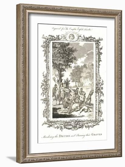 Murdering the Druids, C.1771-1772-Walker-Framed Giclee Print