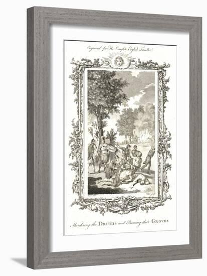 Murdering the Druids, C.1771-1772-Walker-Framed Giclee Print