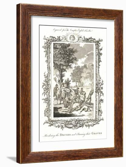 Murdering the Druids, C.1771-1772-Walker-Framed Giclee Print