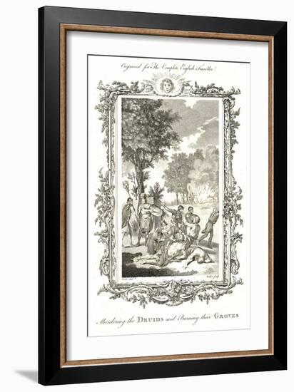 Murdering the Druids, C.1771-1772-Walker-Framed Giclee Print