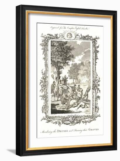 Murdering the Druids, C.1771-1772-Walker-Framed Giclee Print