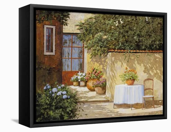 Muretto E Tavolo-Guido Borelli-Framed Premier Image Canvas