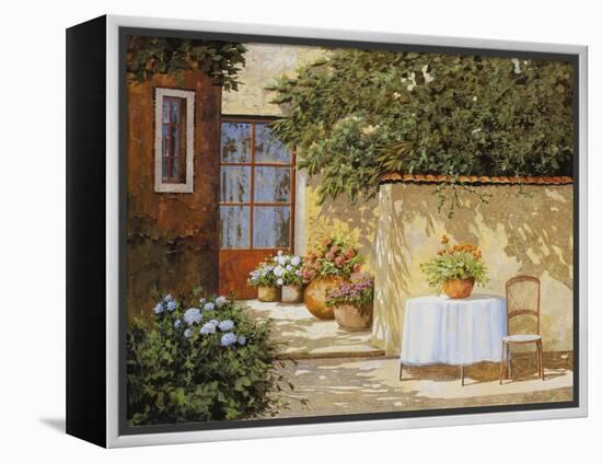 Muretto E Tavolo-Guido Borelli-Framed Premier Image Canvas