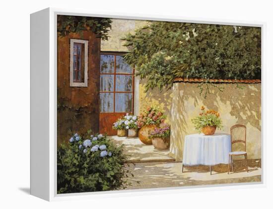 Muretto E Tavolo-Guido Borelli-Framed Premier Image Canvas