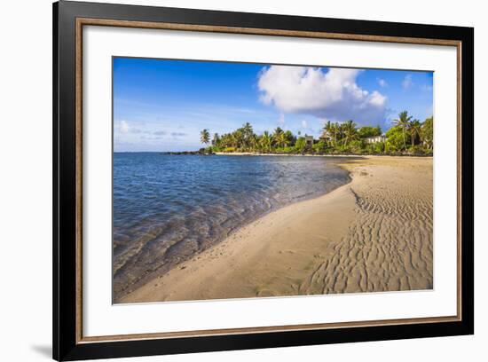 Muri Beach at Sunrise, Rarotonga, Cook Islands, South Pacific, Pacific-Matthew Williams-Ellis-Framed Photographic Print