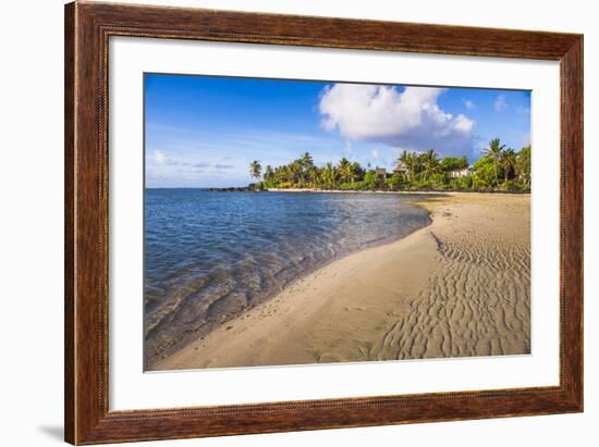 Muri Beach at Sunrise, Rarotonga, Cook Islands, South Pacific, Pacific-Matthew Williams-Ellis-Framed Photographic Print