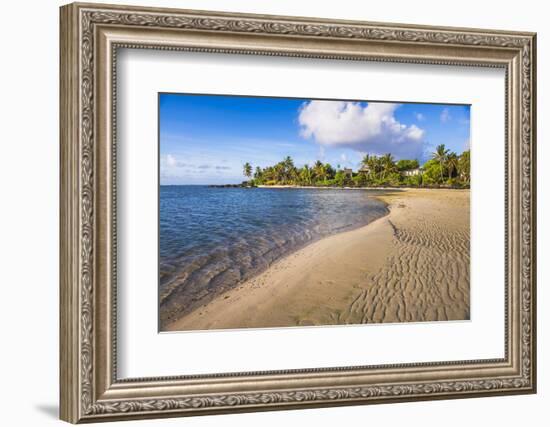 Muri Beach at Sunrise, Rarotonga, Cook Islands, South Pacific, Pacific-Matthew Williams-Ellis-Framed Photographic Print