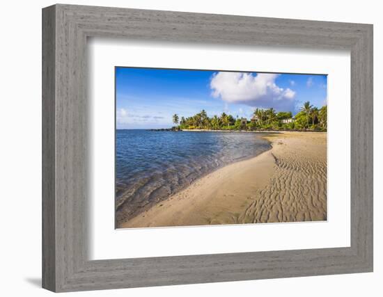 Muri Beach at Sunrise, Rarotonga, Cook Islands, South Pacific, Pacific-Matthew Williams-Ellis-Framed Photographic Print