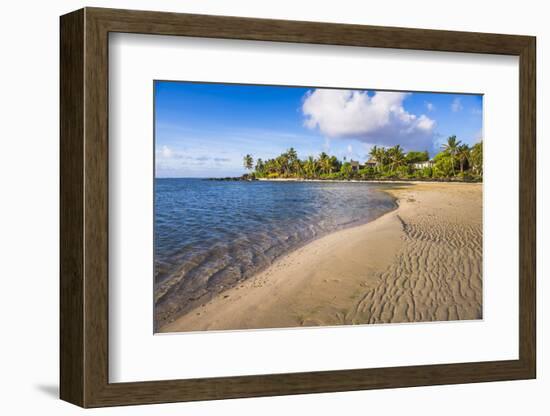 Muri Beach at Sunrise, Rarotonga, Cook Islands, South Pacific, Pacific-Matthew Williams-Ellis-Framed Photographic Print