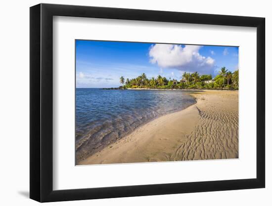 Muri Beach at Sunrise, Rarotonga, Cook Islands, South Pacific, Pacific-Matthew Williams-Ellis-Framed Photographic Print