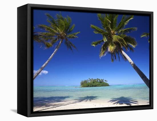 Muri Beach, Rarotonga, Cook Islands, South Pacific-Doug Pearson-Framed Premier Image Canvas