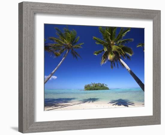 Muri Beach, Rarotonga, Cook Islands, South Pacific-Doug Pearson-Framed Photographic Print