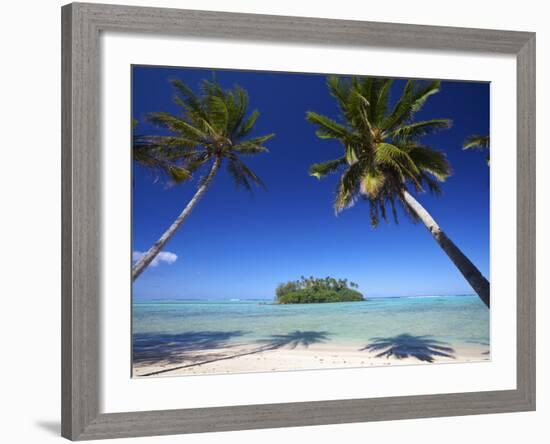 Muri Beach, Rarotonga, Cook Islands, South Pacific-Doug Pearson-Framed Photographic Print