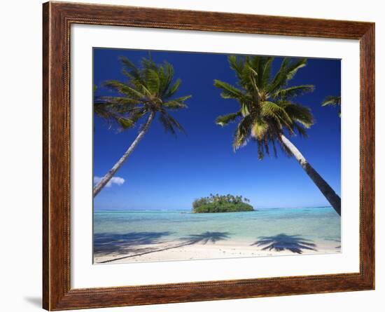 Muri Beach, Rarotonga, Cook Islands, South Pacific-Doug Pearson-Framed Photographic Print