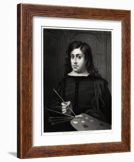 Murillo, 19th Century-R Scriven-Framed Giclee Print