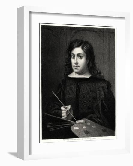 Murillo, 19th Century-R Scriven-Framed Giclee Print