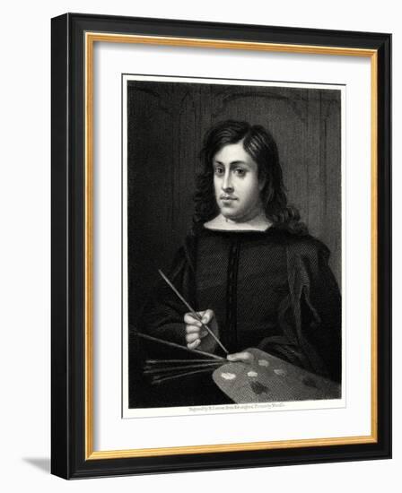 Murillo, 19th Century-R Scriven-Framed Giclee Print