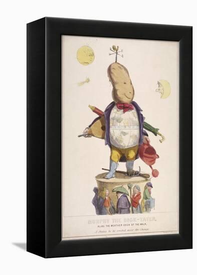 Murphy the Dick-Tater, Alias the Weather Cock of the Walk, 1837-Standidge & Co-Framed Premier Image Canvas