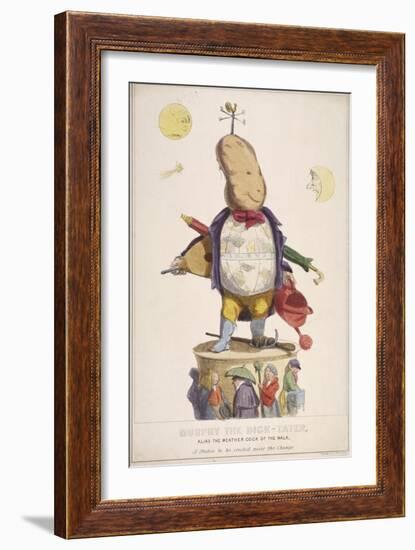 Murphy the Dick-Tater, Alias the Weather Cock of the Walk, 1837-Standidge & Co-Framed Giclee Print