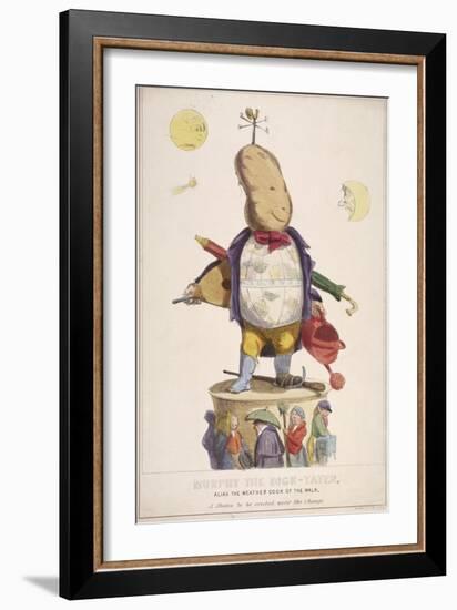 Murphy the Dick-Tater, Alias the Weather Cock of the Walk, 1837-Standidge & Co-Framed Giclee Print