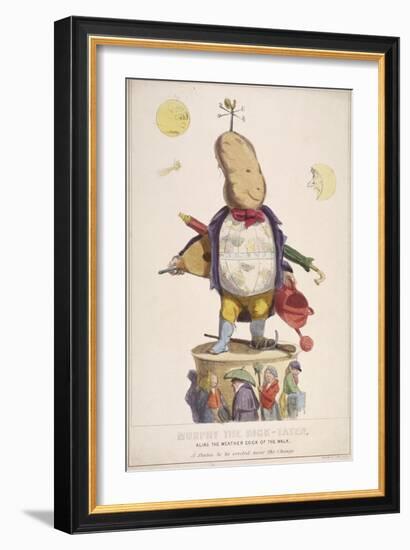 Murphy the Dick-Tater, Alias the Weather Cock of the Walk, 1837-Standidge & Co-Framed Giclee Print