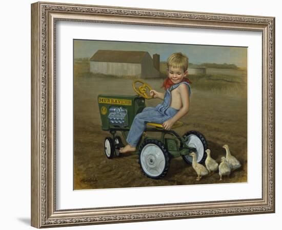 Murray Diesel Tractor-David Lindsley-Framed Giclee Print