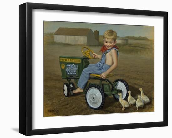 Murray Diesel Tractor-David Lindsley-Framed Giclee Print