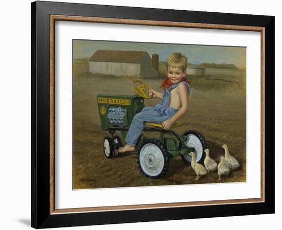 Murray Diesel Tractor-David Lindsley-Framed Giclee Print