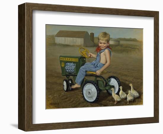 Murray Diesel Tractor-David Lindsley-Framed Giclee Print