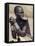 Mursi Woman Wearing a Large Clay Lip Plate, Omo Delta, Ethiopia-Nigel Pavitt-Framed Premier Image Canvas