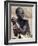 Mursi Woman Wearing a Large Clay Lip Plate, Omo Delta, Ethiopia-Nigel Pavitt-Framed Photographic Print