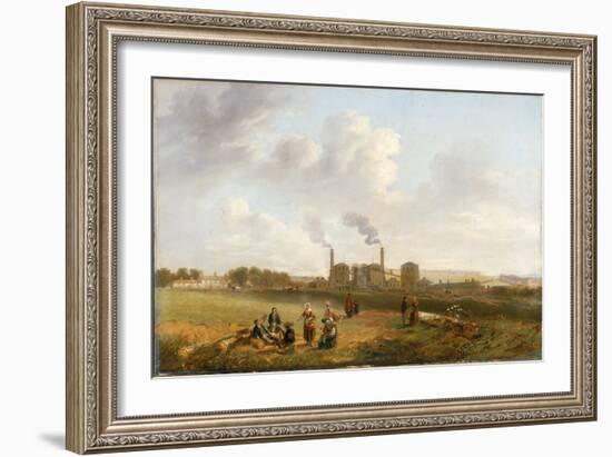 Murton Colliery, 1843-John Wilson Carmichael-Framed Giclee Print