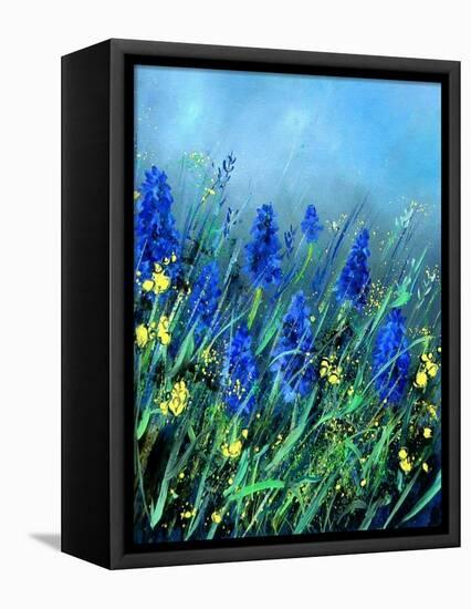 Muscari-Pol Ledent-Framed Stretched Canvas