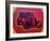 Muscle Car 3-Abstract Graffiti-Framed Giclee Print