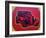 Muscle Car 3-Abstract Graffiti-Framed Giclee Print