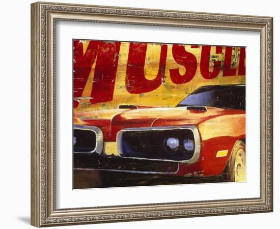 Muscle-Cory Steffen-Framed Giclee Print