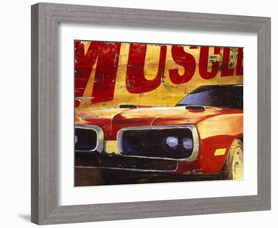 Muscle-Cory Steffen-Framed Giclee Print