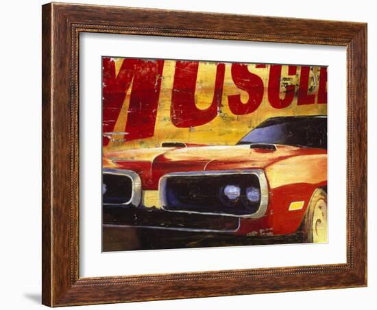 Muscle-Cory Steffen-Framed Giclee Print