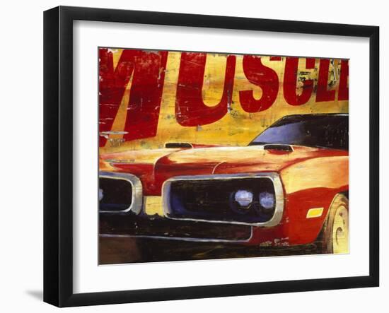 Muscle-Cory Steffen-Framed Giclee Print