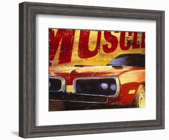 Muscle-Cory Steffen-Framed Giclee Print