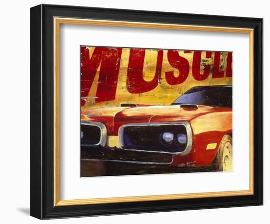 Muscle-Cory Steffen-Framed Giclee Print