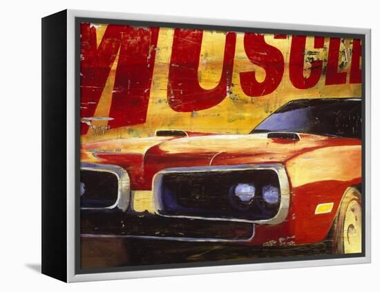 Muscle-Cory Steffen-Framed Premier Image Canvas