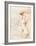 Muse II (ocre)-Gerard Daran-Framed Limited Edition