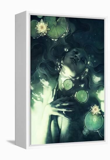 Muse-Anna Dittman-Framed Stretched Canvas