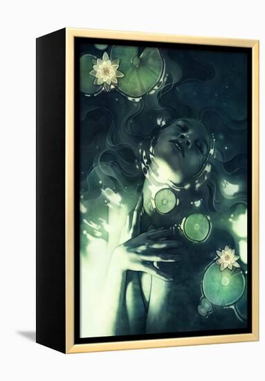 Muse-Anna Dittman-Framed Stretched Canvas