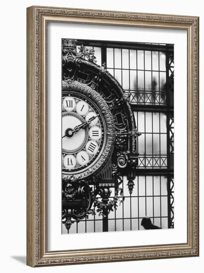 Musee D'Orsay Interior Clock, Paris, France-Panoramic Images-Framed Premium Photographic Print