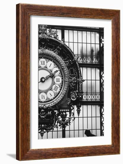 Musee D'Orsay Interior Clock, Paris, France-Panoramic Images-Framed Premium Photographic Print